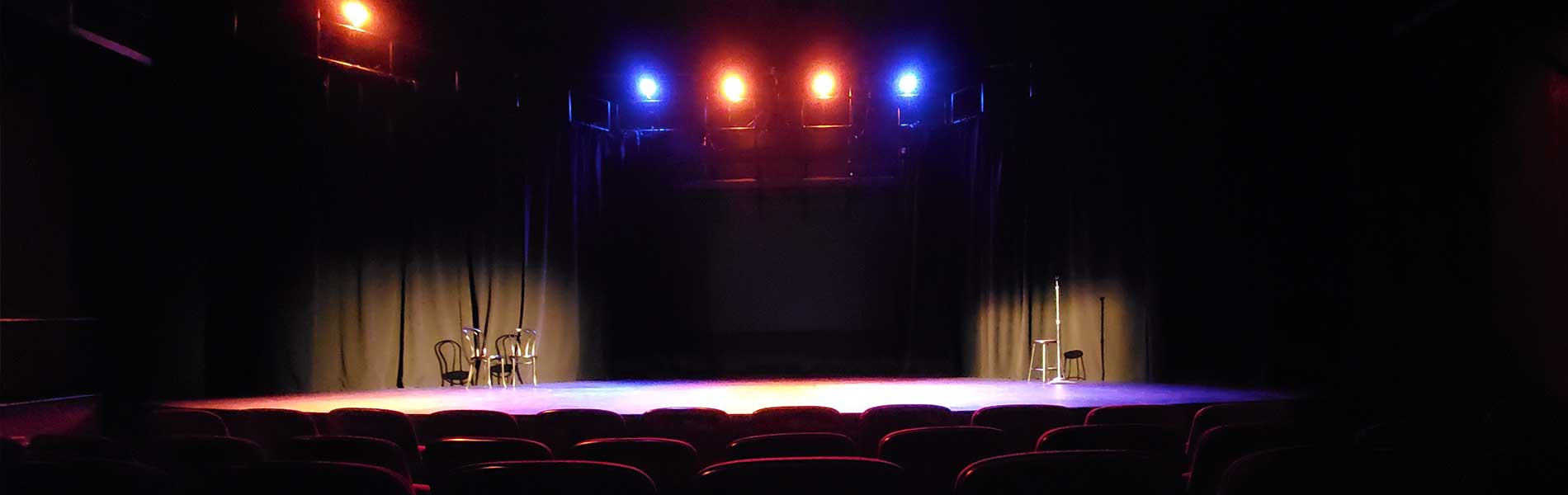 The Crescent Theatre is Clayton State University’s theatrical stage featuring productions by students in the Theatre program. This beautifully renovated 149 seat theatre serves as a performance and classroom space. banner image
