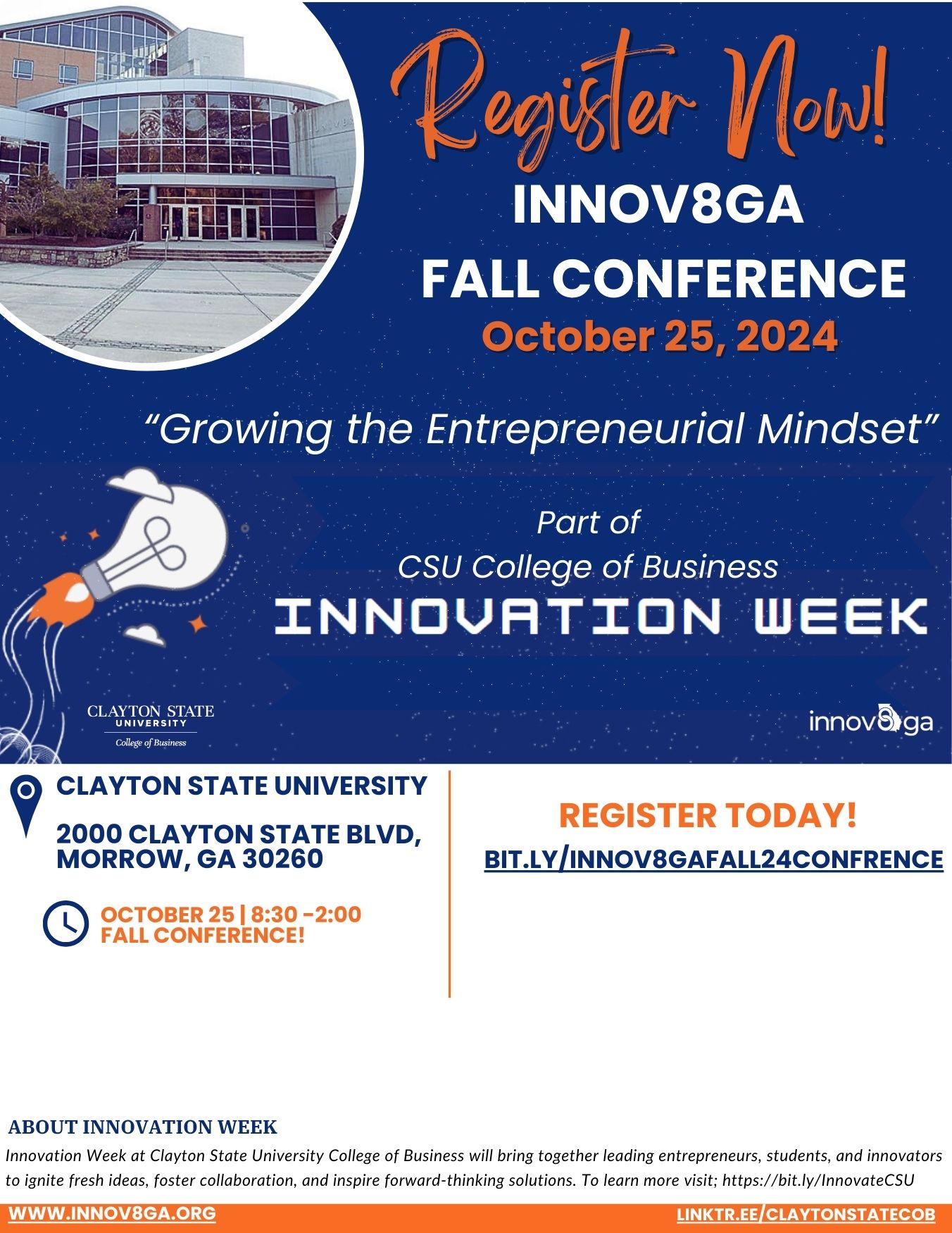 Innov8 Ga Fall Confrence Flyer 