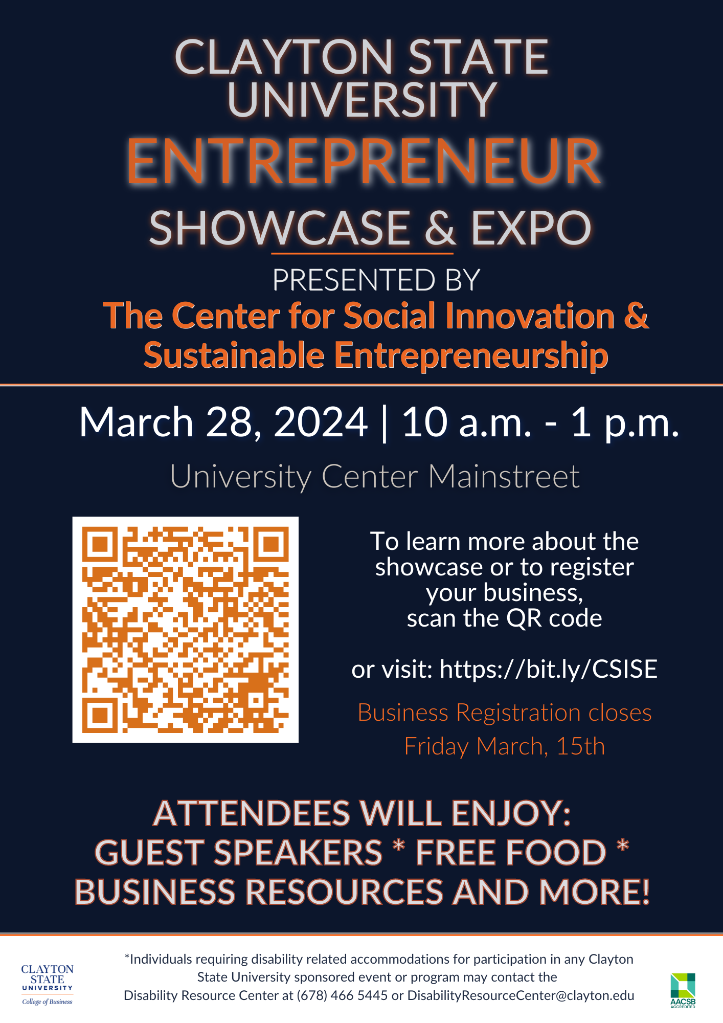 Student Entrepreneur Expo Flyer 