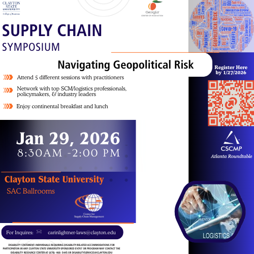 CoB Supply Chain Symposium Flyer 