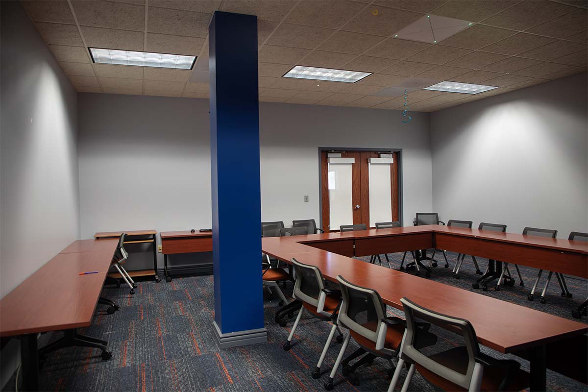 Admissions conference room back view