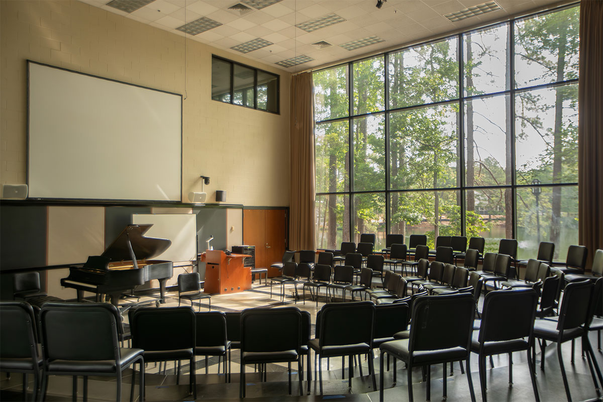 Carnes Hall music room