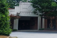 Spivey Hall entrance