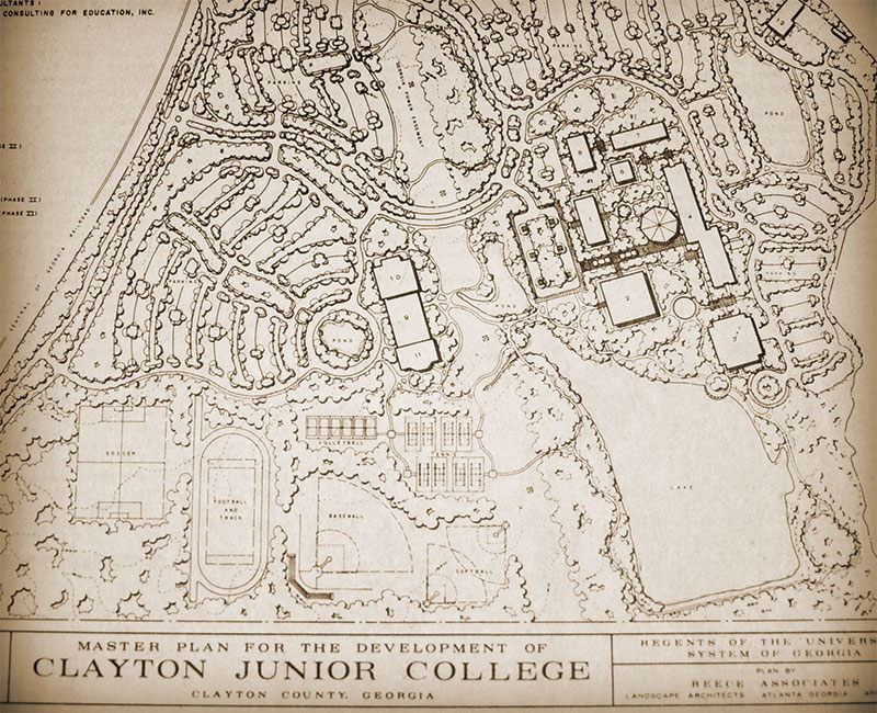  Clayton Junior college map