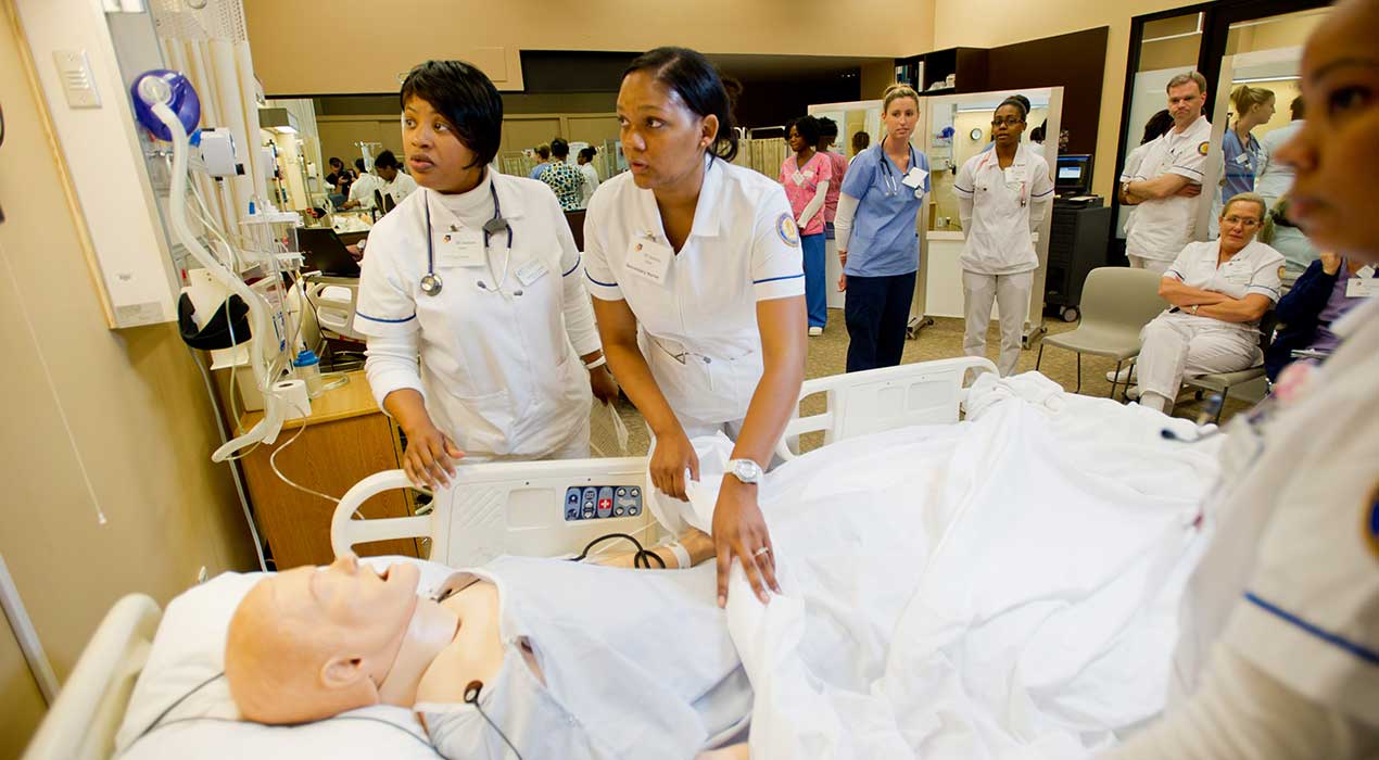 Clayton State nursing lab