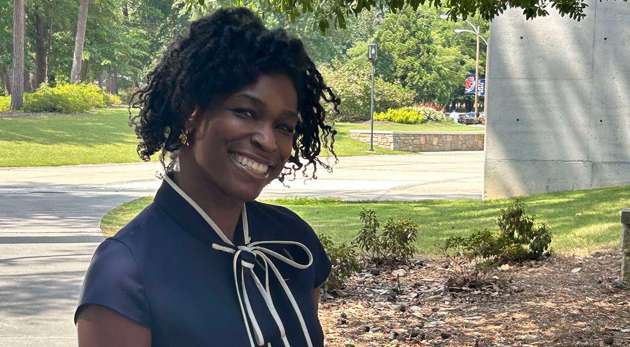 Ceimone Henderson-Strickland serves as the Special Assistant to the President at Clayton State University