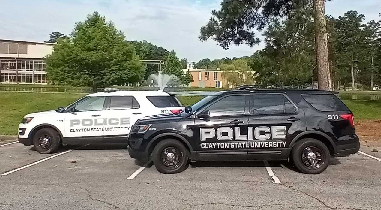 Clayton State University patrol cars