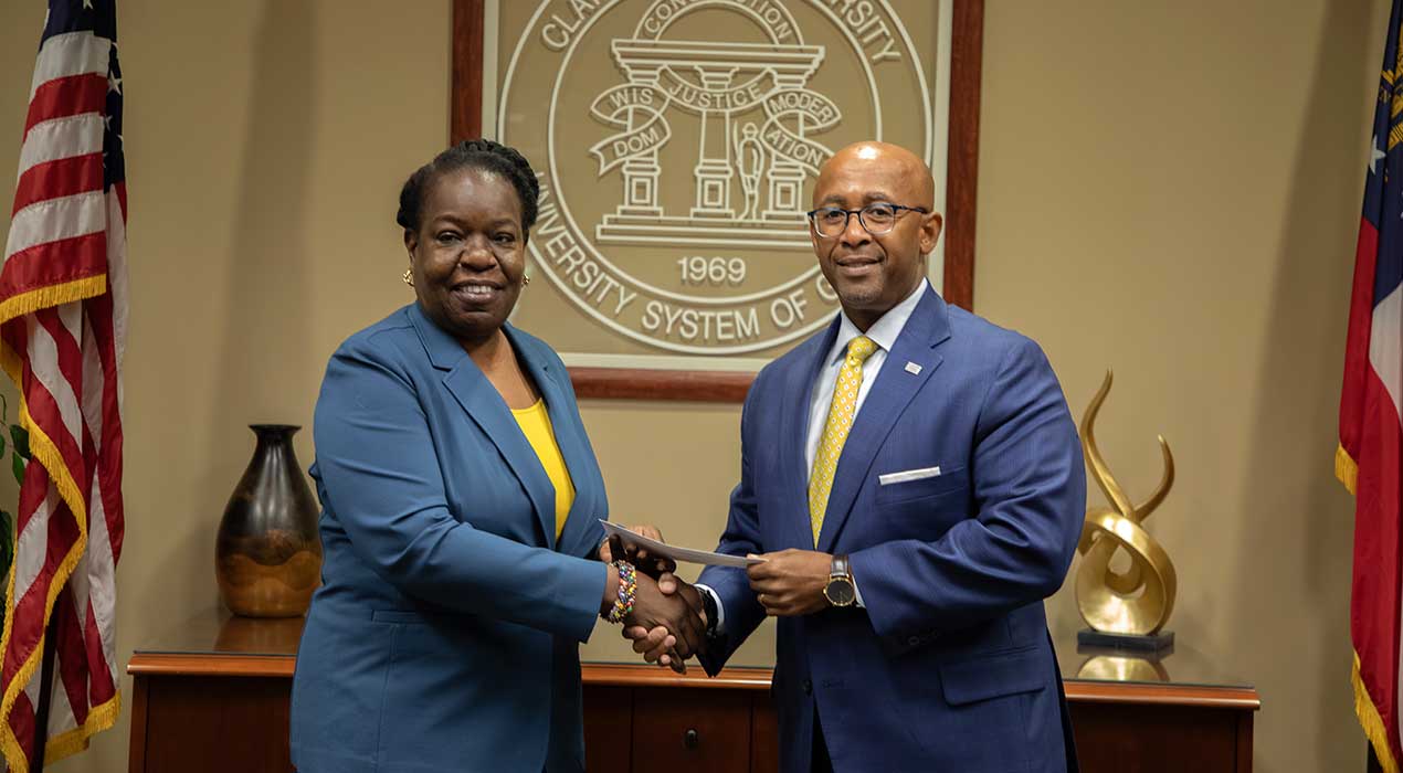 regina lewis-ward and president lewis